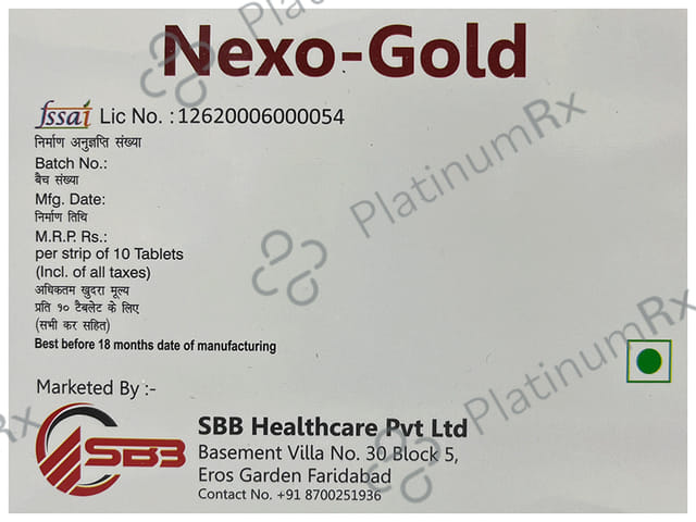 Nexo Gold Tablet