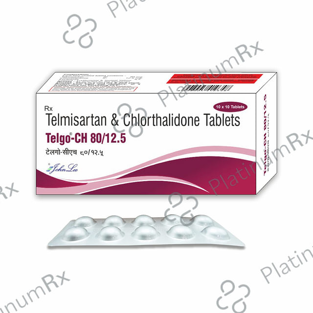 Telgo CH 80/12.5mg Tablet 10s