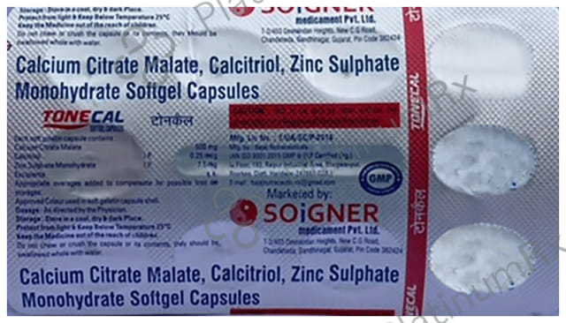 Tonecal Softgel Capsule