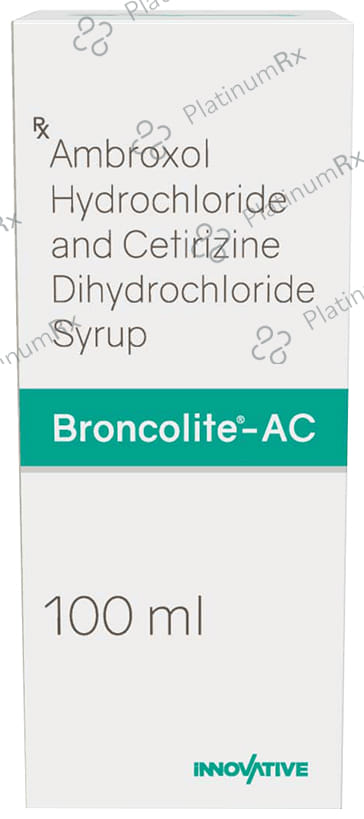 Broncolite AC 30/10mg Syrup 100ml