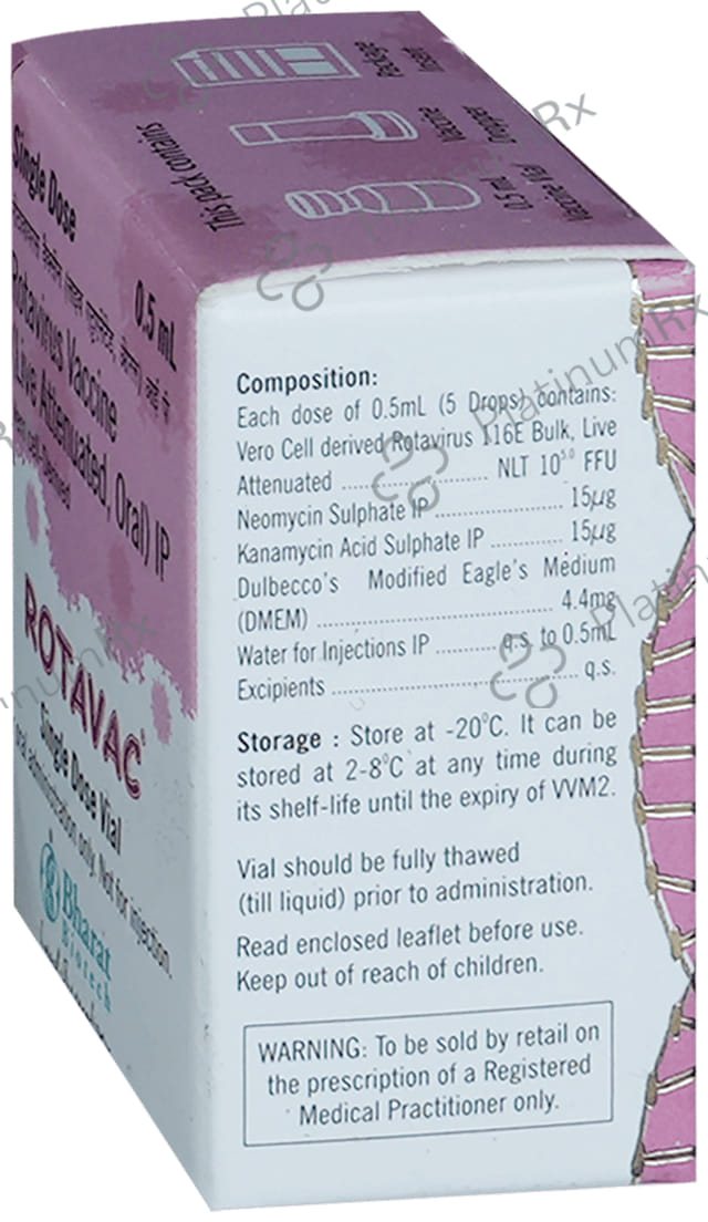 Rotavac Oral Vaccine 0.5ml