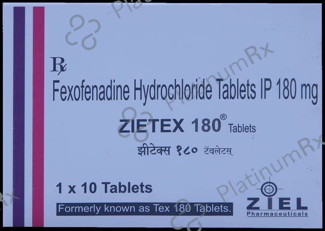 Zietex 180mg Tablet
