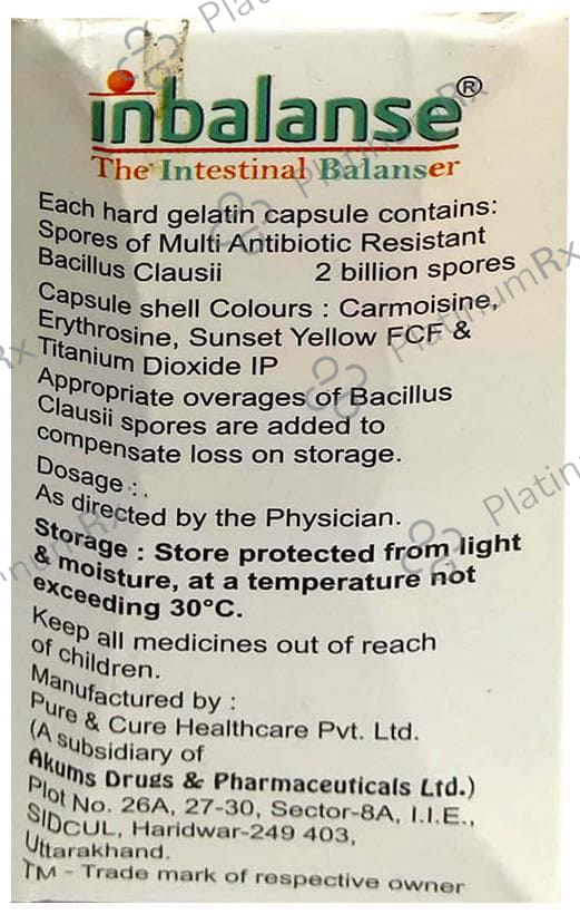 Inbalanse Capsule