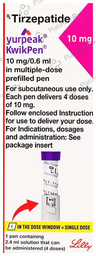 Yurpeak 10mg KwikPen 0.6ml
