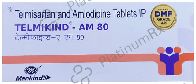 Telmikind AM 80/5mg Tablet 10s