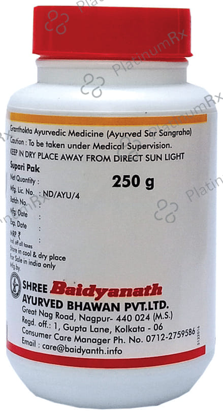 Baidyanath (Nagpur) Supari Pak 250 gm