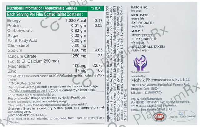 Mednocal Tablet