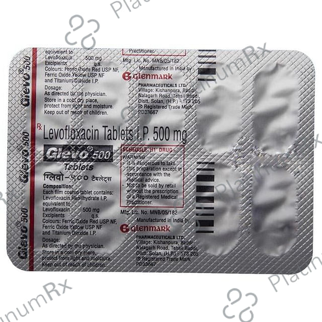 Glevo 500mg Tablet 10s