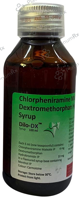 Dilo DX 4/10mg Syrup 100ml