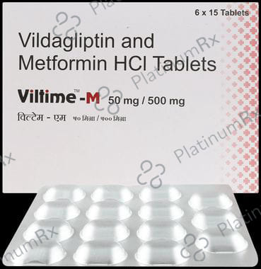 Viltime M 500/50mg Tablet 15s