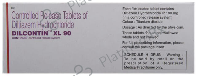 Dilcontin XL 90mg Tablet 10s