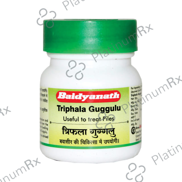 Baidyanath (Nagpur) Triphala Guggulu 40 tablets
