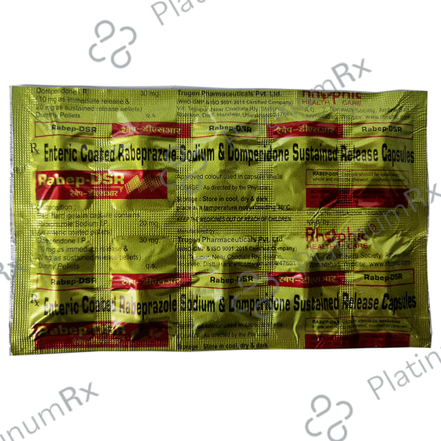 Rabep D 30/20mg Capsule SR 10s