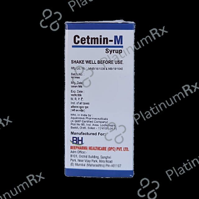Cetmin-M Syrup 30 Syrup