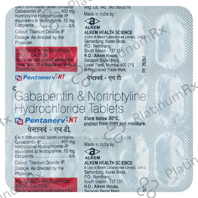 Pentanerv NT 300/10mg Tablet 15s