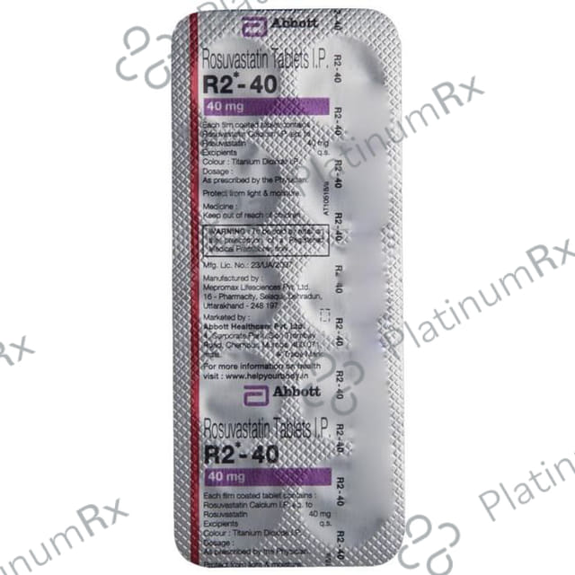 R2 40mg Tablet 10s