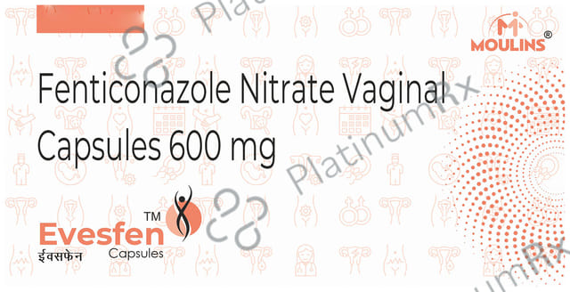 Evesfen 600mg Vaginal Capsule 1s