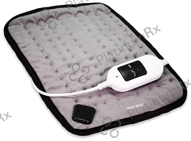 Mievida Orthopaedic Pain Reliever Electric Heating Pad with Belt and Temperature Controller Heat Belt Grey