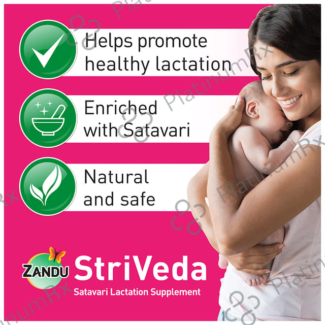 Zandu StriVeda Satavari Lactation Supplement