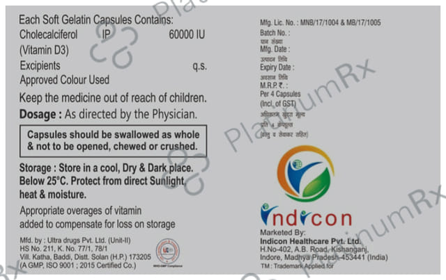 D-Con 60K Softgel Capsule