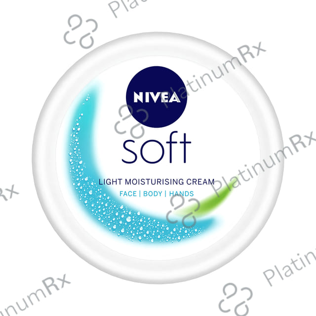 Nivea Soft Light Moisturiser Cream 100gm