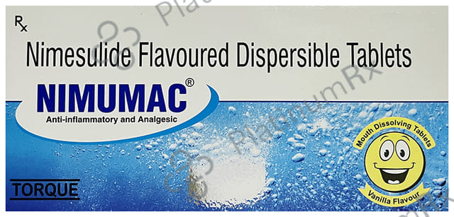 Nimumac Tablet DT Vanilla 10s