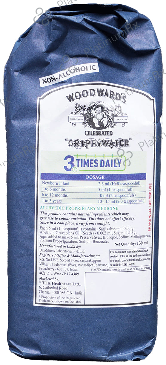 Woodwards Gripe Water for Infants 130ml