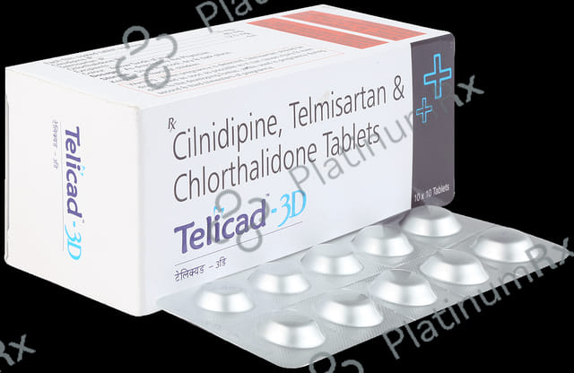 Telicad 3D 12.5/10/40mg Tablet 10s