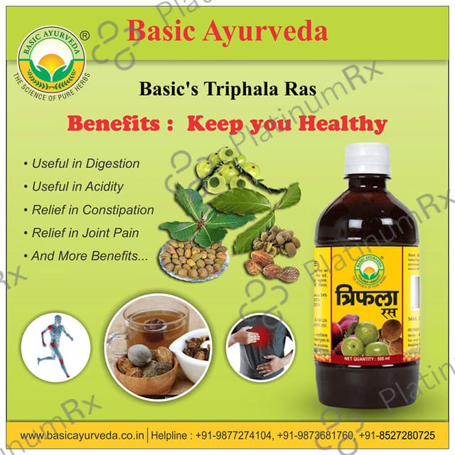 Basic Ayurveda Triphala Juice 500 ml