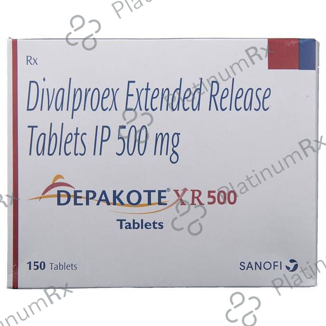 Depakote XR 500mg Tablet 15s