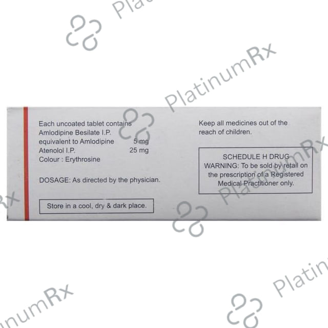 Amloz AT 5/25mg Tablet 14s