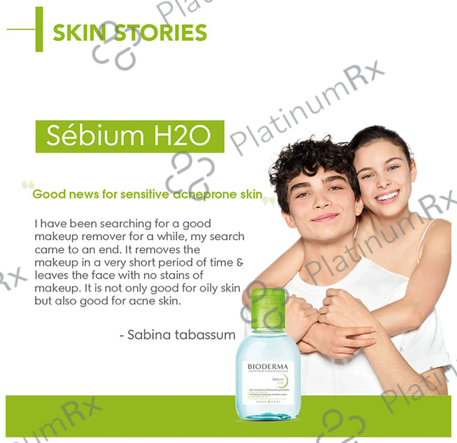 Bioderma Sebium H2O Purifying Cleansing Micelle Solution 100 ml