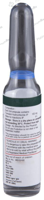 Tramasure 100 Injection