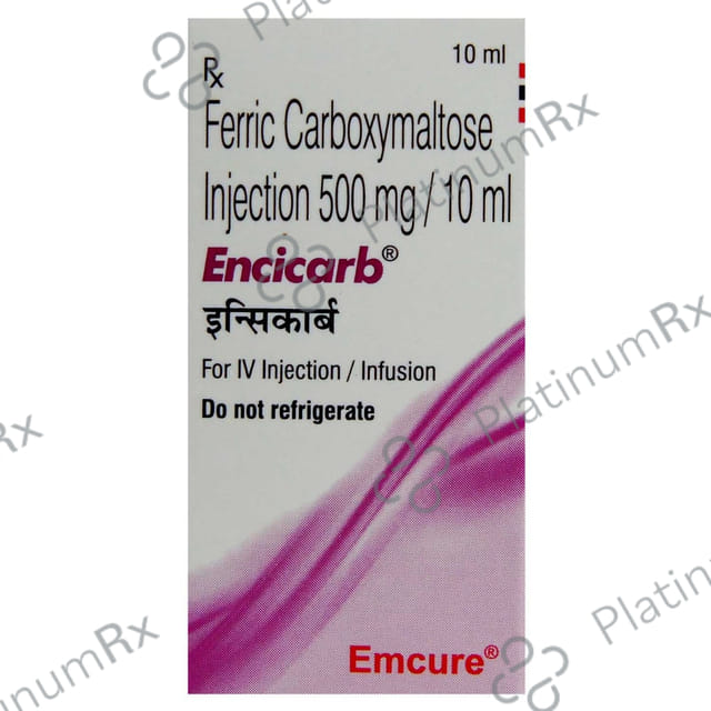 Encicarb 50mg Injection 10 ml