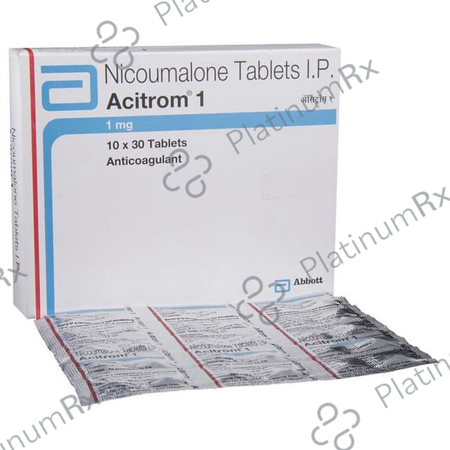 Acitrom 1mg Tablet 30s