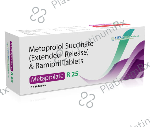 Metaprolate R 25/2.5mg Tablet ER 10s