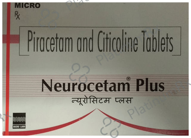 Neurocetam Plus Tablet 10 Tablet