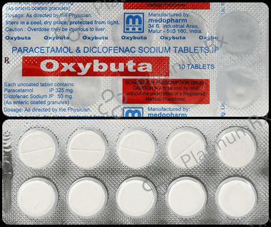 Oxybuta 325/50mg Tablet 10s