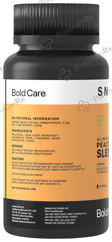 Bold Care Snooze Tablet
