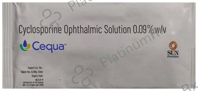 Cequa 0.09% Ophthalmic Solution 10X0.25ml