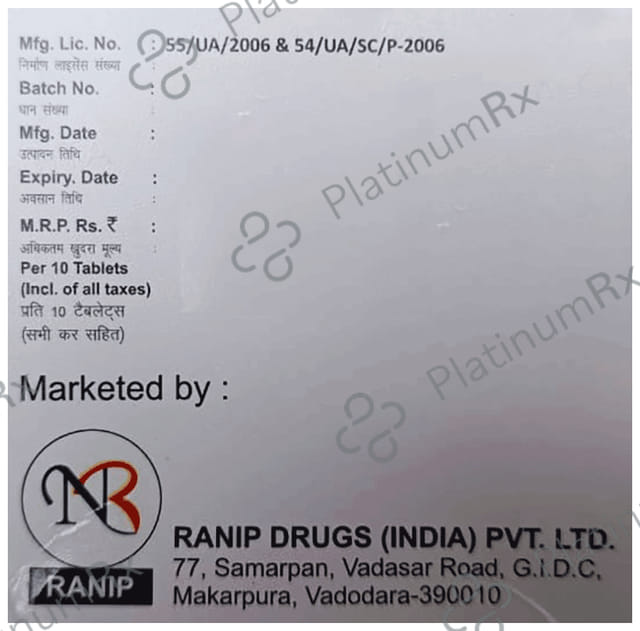 A Cita 100/325mg Tablet 10s