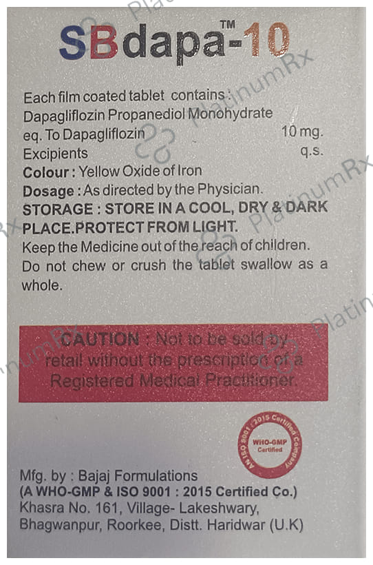 Sbdapa 10 Tablet