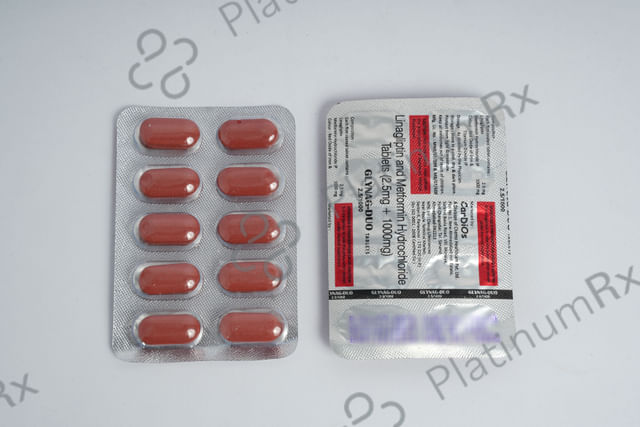 Glynag Duo 1000/2.5mg Tablet 10s
