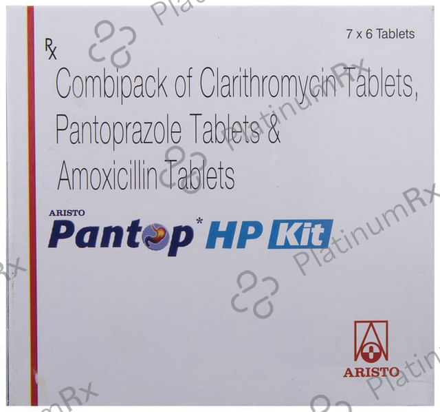 Pantop HP Kit 75/500/40mg Tablet 6s