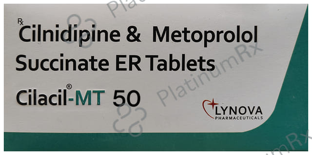 Cilacil MT 50/10mg Tablet ER 10s