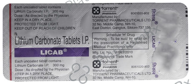 Licab 300mg Tablet 10s