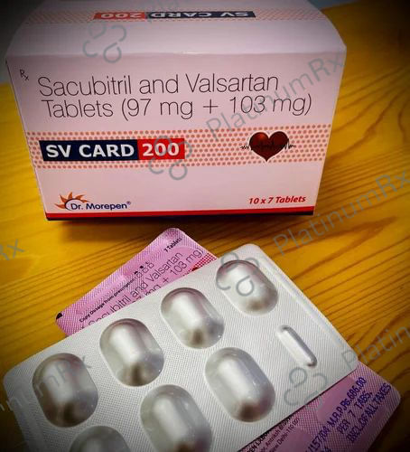 SV Card 200mg Tablet 7s