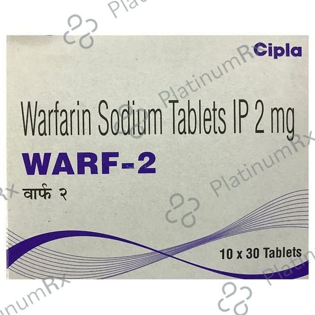 Warf 2mg Tablet 30s