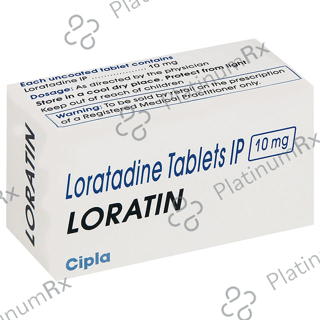 Loratin 10mg Tablet 10s