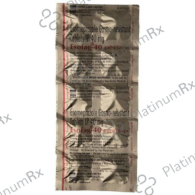 Esofag 40 Tablet 10 tablets